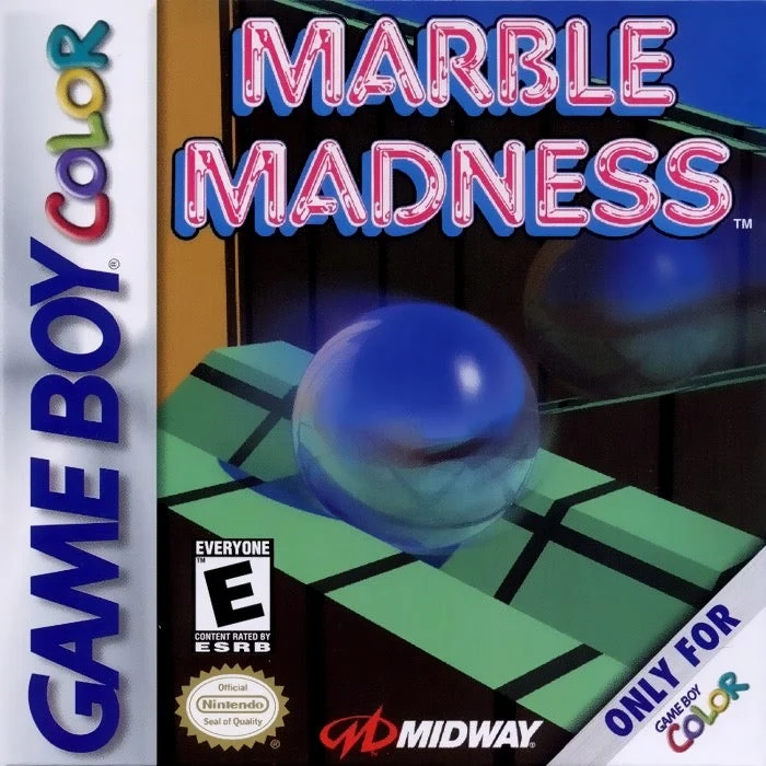 Marble Madness - Nintendo Game Boy Color