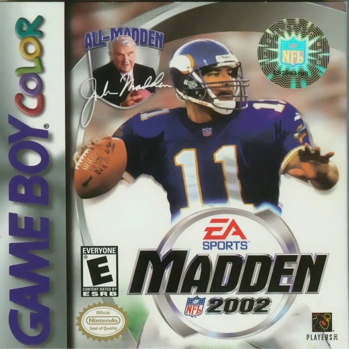 Madden NFL 2002 - Nintendo Game Boy Color