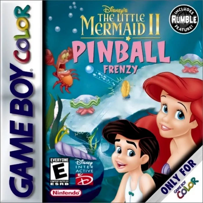 Little Mermaid 2 Pinball Frenzy - Nintendo Game Boy Color