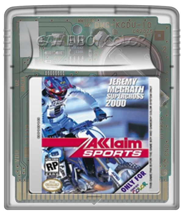Jeremy McGrath SuperCross 2000 - Nintendo Game Boy Color