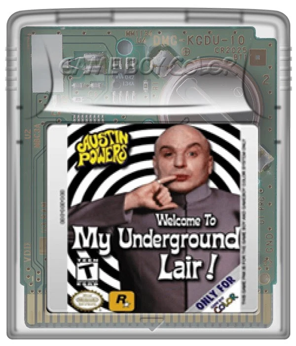 Austin Powers Welcome to my Underground Lair - Nintendo Game Boy Color