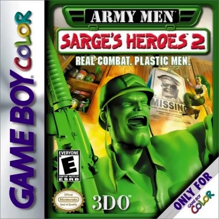 Army Men Sarge's Heroes 2 - Nintendo Game Boy Color