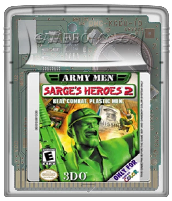 Army Men Sarge's Heroes 2 - Nintendo Game Boy Color