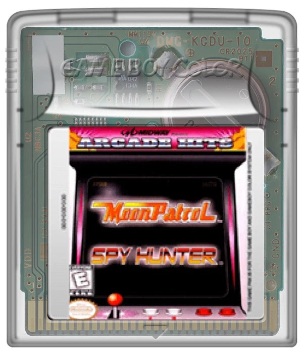 Arcade Hits Moon Patrol and Spy Hunter - Nintendo Game Boy Color