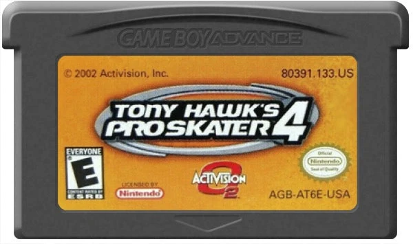 Tony Hawk Pro Skater 4 - Nintendo Game Boy Advance