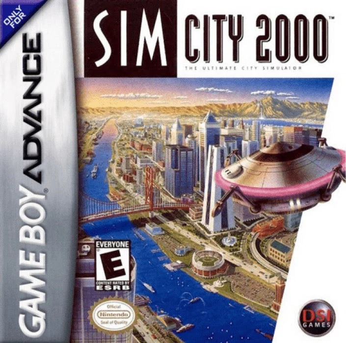 Sim City 2000 - Nintendo Game Boy Advance