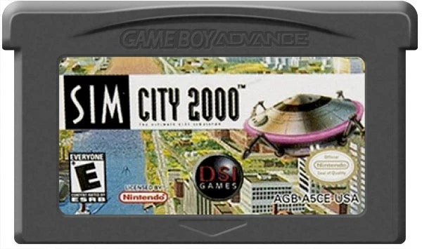 Sim City 2000 - Nintendo Game Boy Advance
