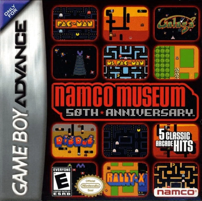 Namco Museum 50th Anniversary - Nintendo Game Boy Advance