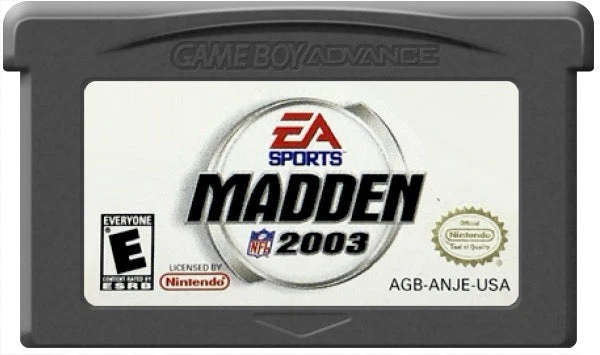 Madden NFL 2003 - Nintendo Game Boy Advance