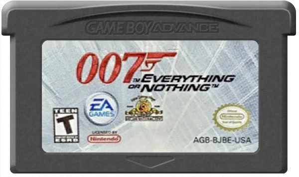 James Bond 007 Everything or Nothing - Nintendo Game Boy Advance