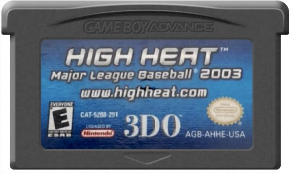 High Heat Baseball 2003 - Nintendo Game Boy Advance
