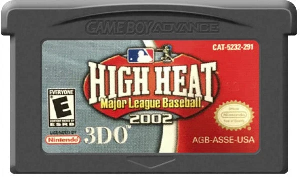 High Heat Baseball 2002 - Nintendo Game Boy Advance