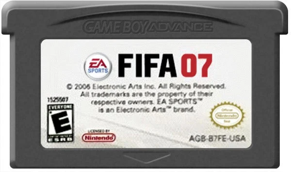 FIFA Soccer 07 - Nintendo Game Boy Advance