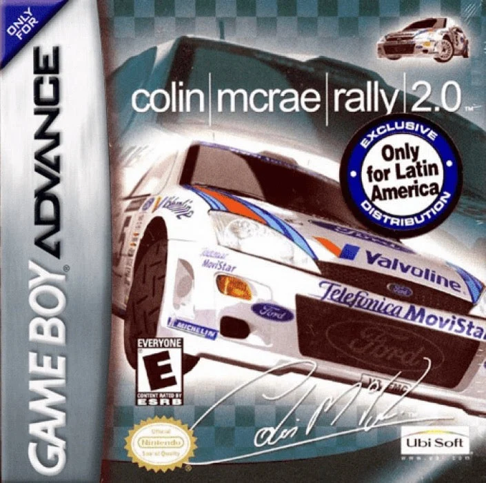Colin McRae Rally 2.0 - Nintendo Game Boy Advance