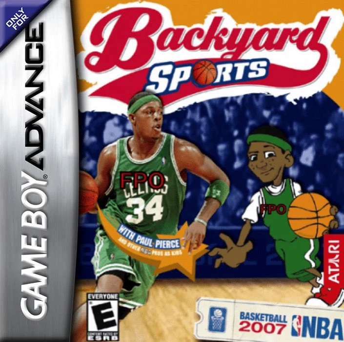 Backyard Sports Basketball 2007 - Nintendo Game Boy Advance