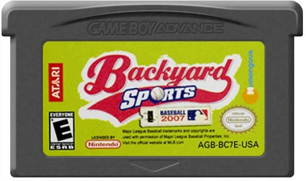 Backyard Baseball 2007 - Nintendo Game Boy Advance