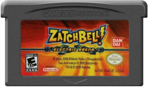 Zatch Bell Electric Arena - Nintendo Game Boy Advance