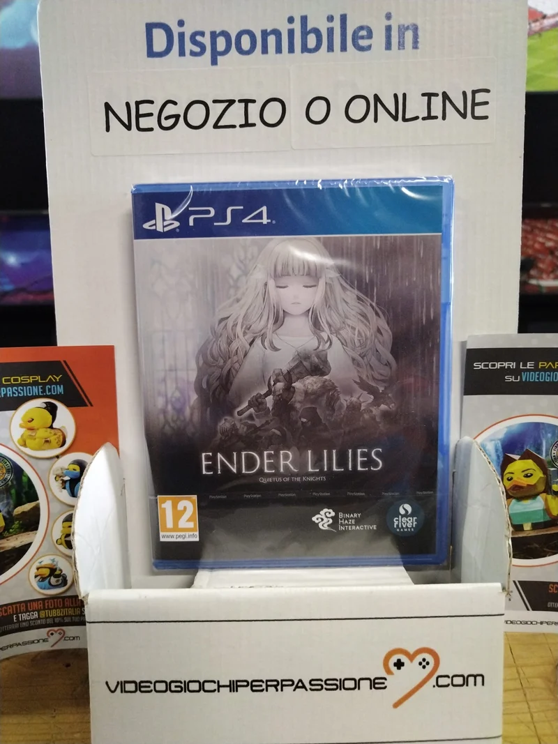 Ender Lilies Quietus Of The Knights Playstation 4 Edizione Europea