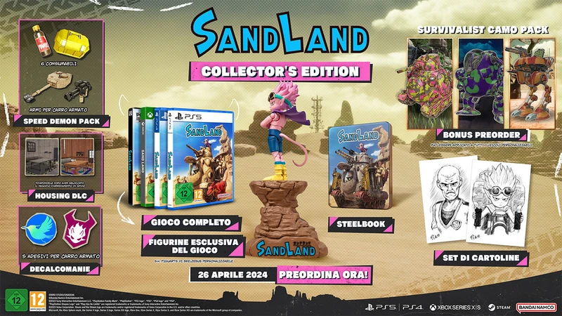 Sand Land Collector's Edition Playstation 5 Edizione Europea [PRE-ORDER]