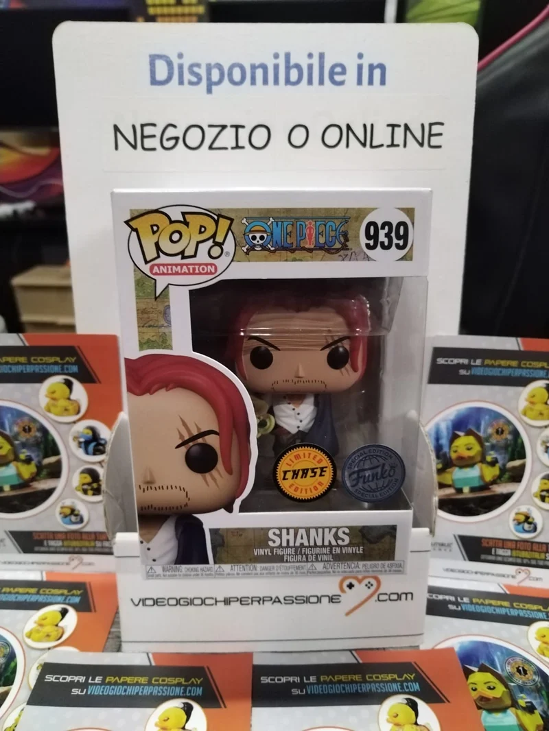 Funko Pop! ONE PIECE: SHANKS 939 CHASE
