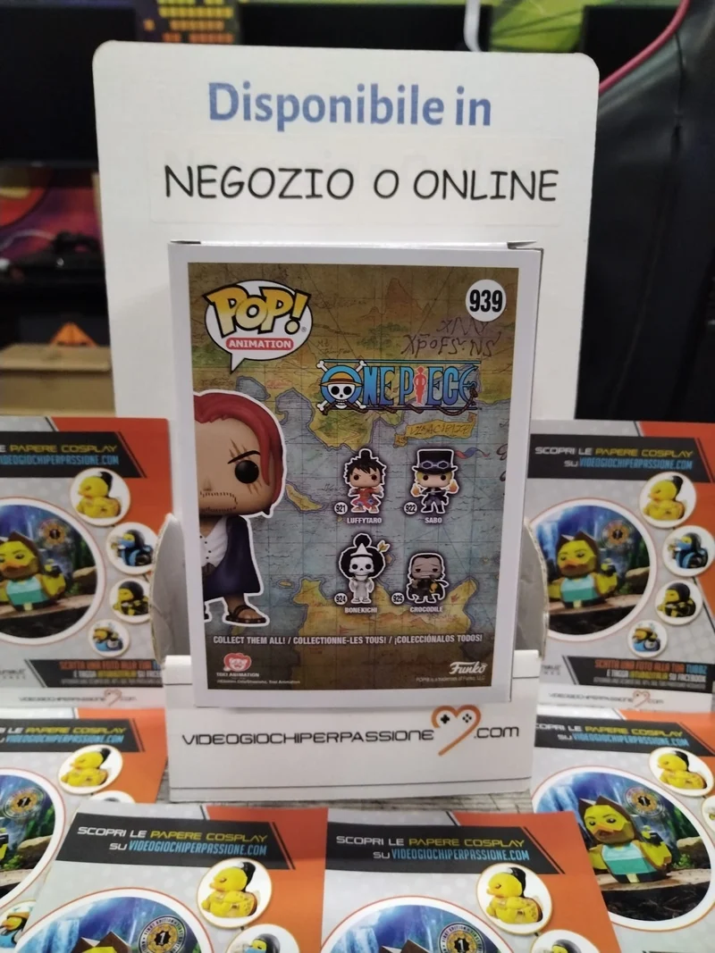 Funko Pop! ONE PIECE: SHANKS 939