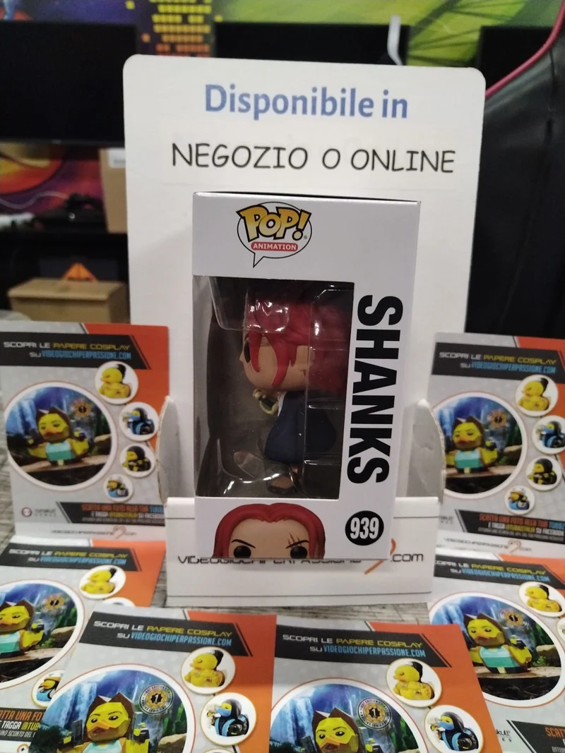 Funko Pop! ONE PIECE: SHANKS 939