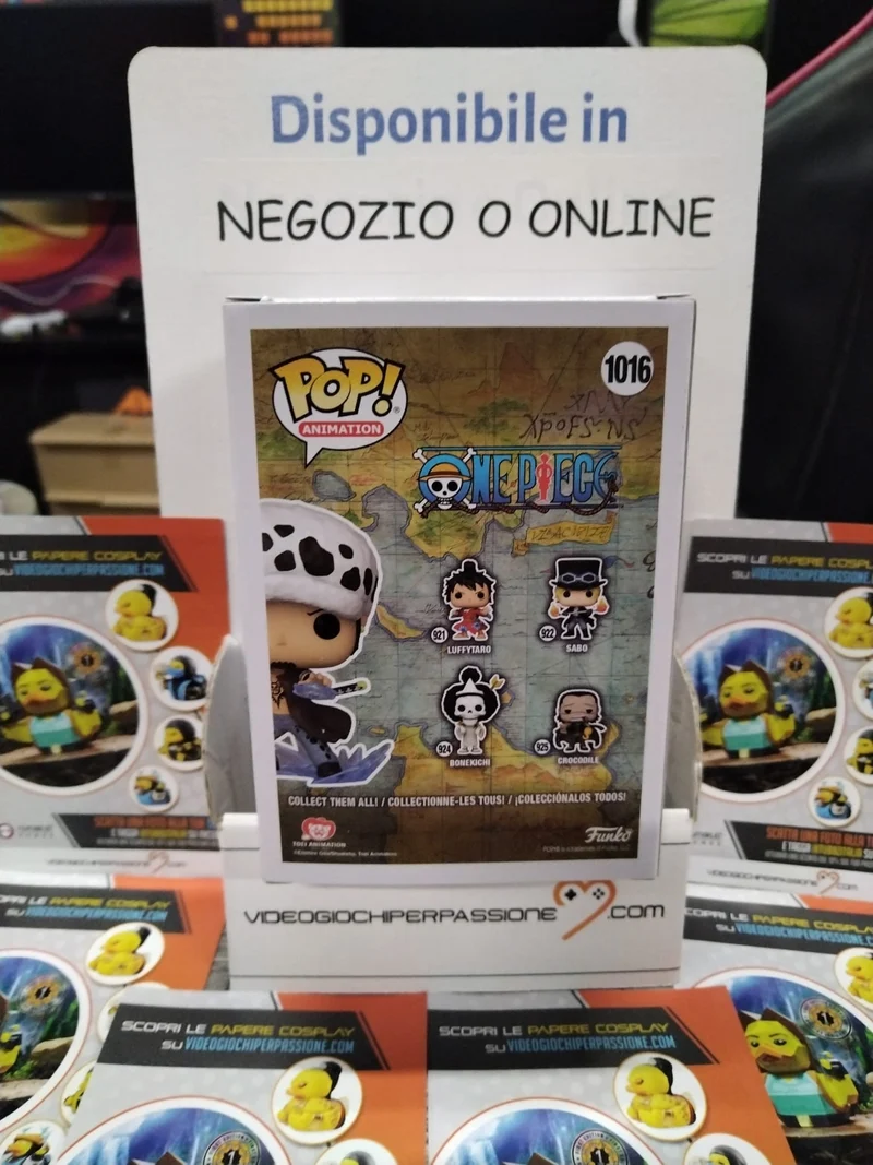 Funko Pop! ONE PIECE: TRAFALGAR LAW 1016
