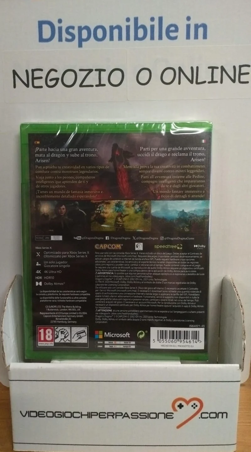 Dragon's Dogma 2 Xbox Serie X Edizione Europea