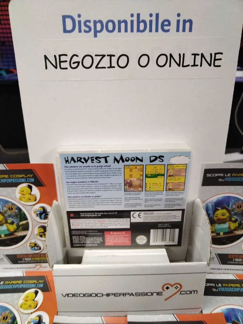 HARVEST MOON DS NINTENDO DS (versione ita. spa.)(usato garantito)