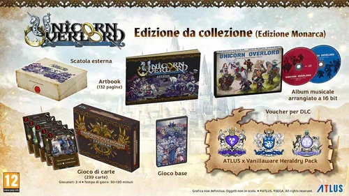 Unicorn Overlord Monarch Edition Playstation 5 Edizione Europea
