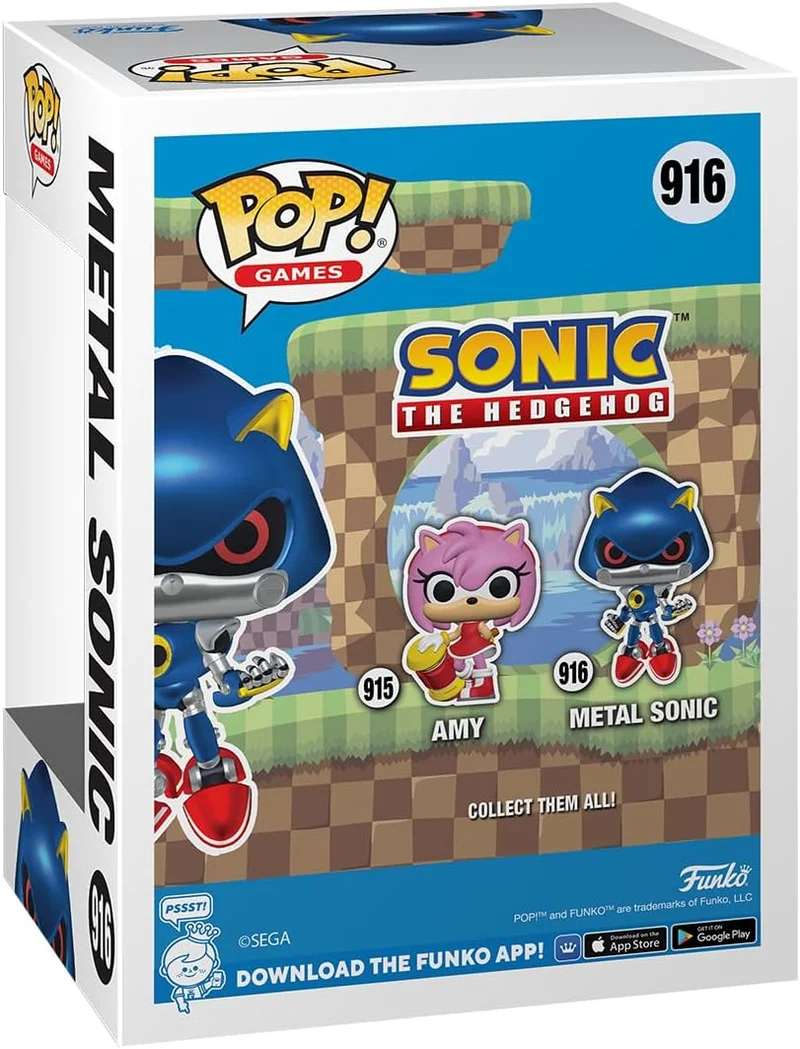 Funko Pop! Games: Sonic The Hedgehog - Metal Sonic -916