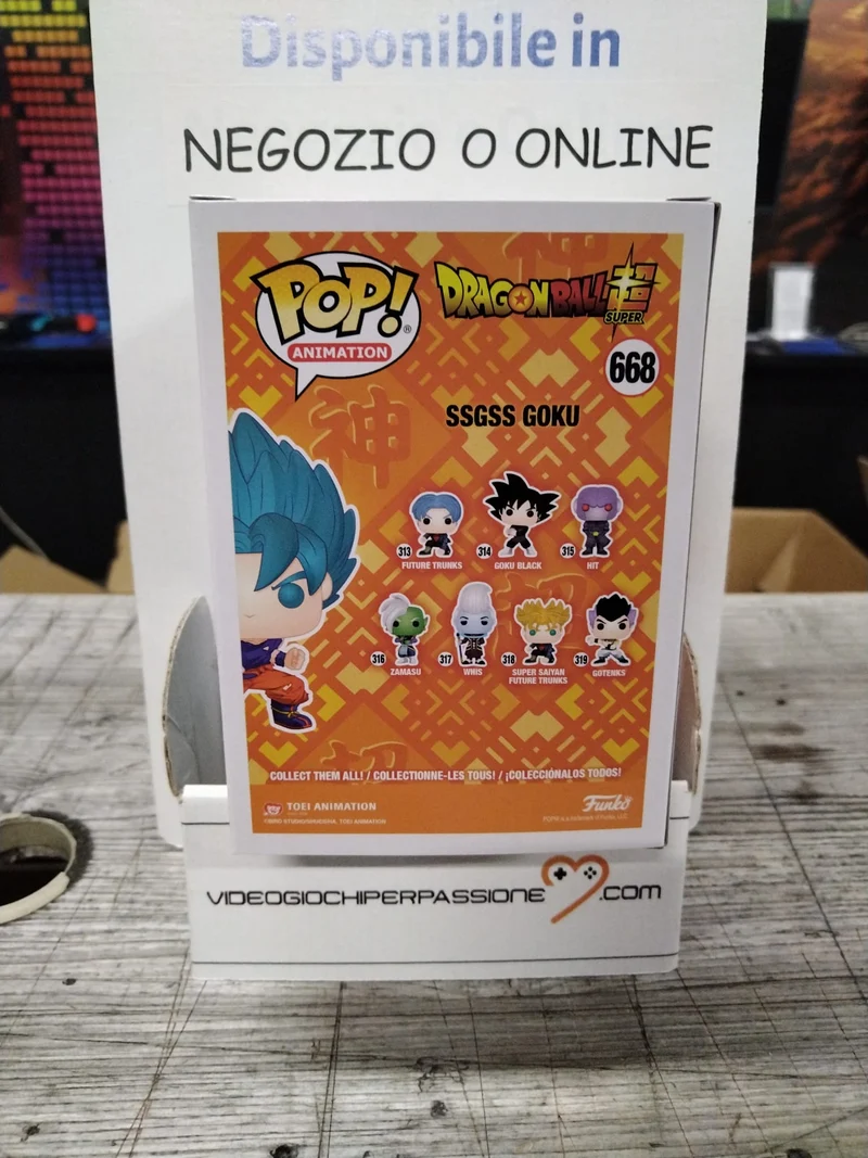 Dragon Ball Super POP! Animation SSGSS GOKU 9 cm