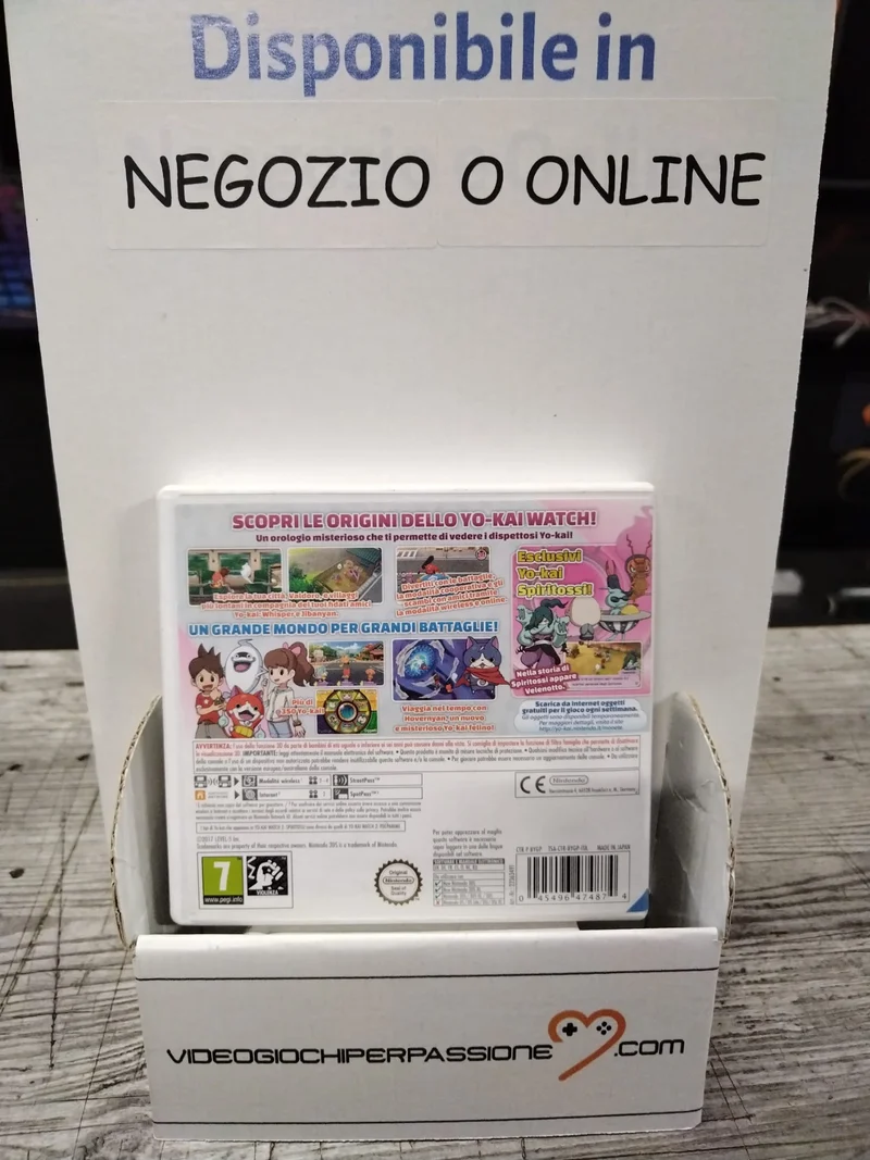 YO-KAI WATCH 2 SPIRITOSSI NINTENDO 3DS (usato garantito)(versione italiana)