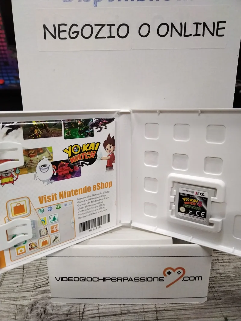 YO-KAI WATCH 2 SPIRITOSSI NINTENDO 3DS (usato garantito)(versione italiana)