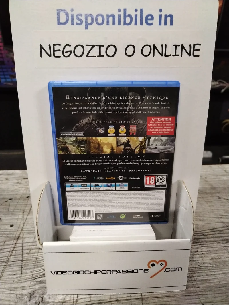 THE ELDER SCROLLS V SKYRIM SPECIAL EDITION PS4 (usato)