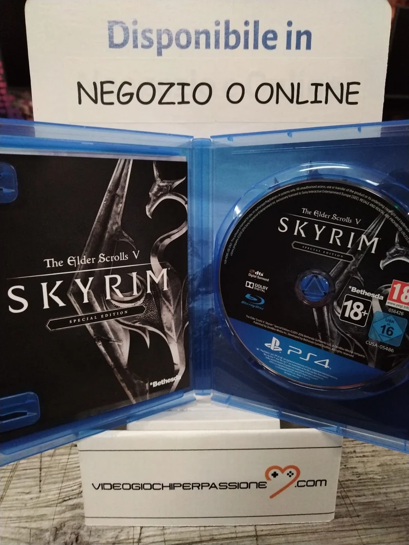 THE ELDER SCROLLS V SKYRIM SPECIAL EDITION PS4 (usato)
