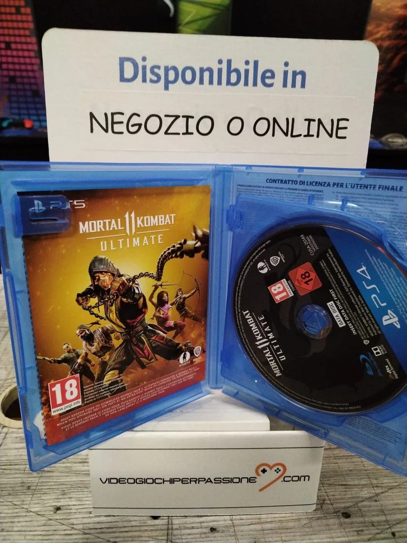 Mortal Kombat 11 Ultimate Playstation 4 (usato)(versione italiana)