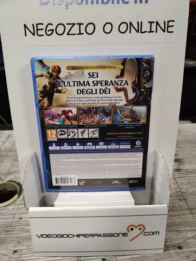IMMORTALS FENYX RISING PS4 (usato garantito)(versione ita.)