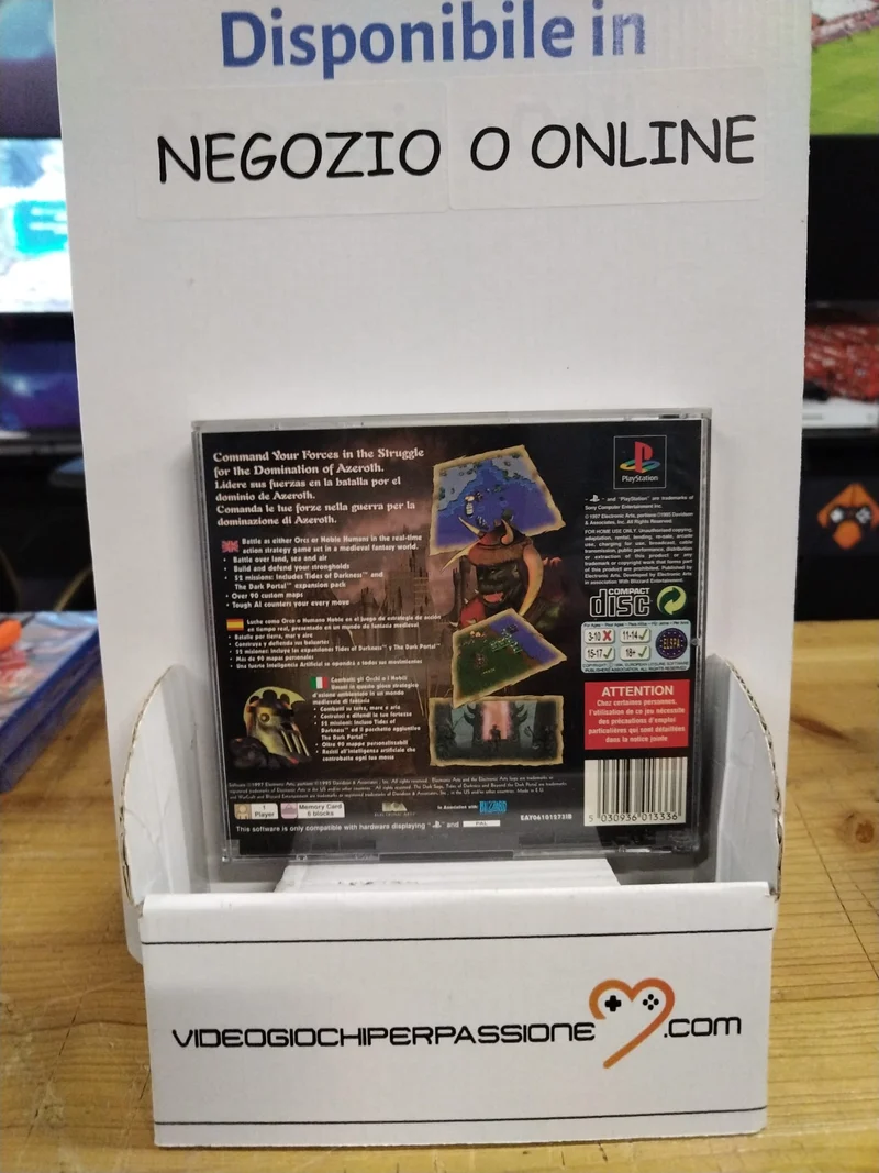 WARCRAFT II PS1 (usato garantito)