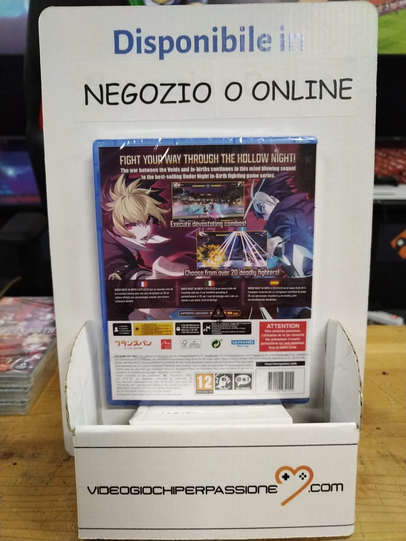 UNDER NIGHT IN-BIRTH II Sys:Celes PLAYSTATION 5 Edizione Europea