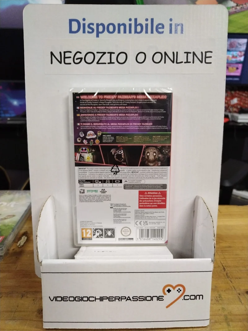 Five Nights at Freddy's: Security Breach -NINTENDO SWITCH -(versione europea)