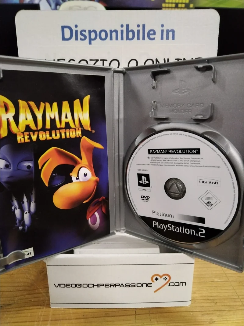 RAYMAN REVOLUTION PS2 (usato garantito)(versione ita. spa.)