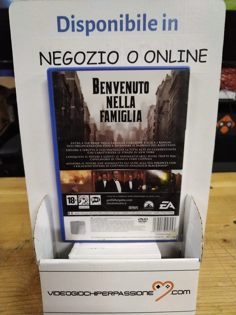 IL PADRINO PLAYSTATION 2 EDIZIONE ITALIANA (usato garantito)