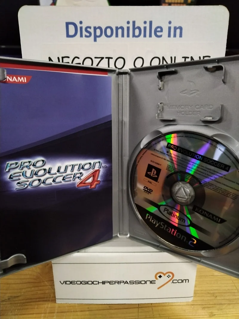 PES 4 PRO EVOLUTION SOCCER 4 PS2 (usato garantito)(versione italiana)
