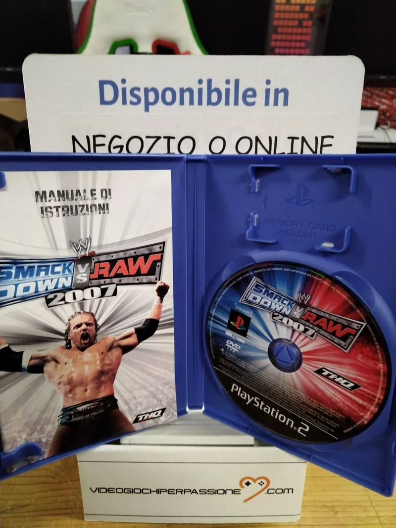 WWE Smackdown VS Raw 2007 PS2 (versione italiana)(usato)