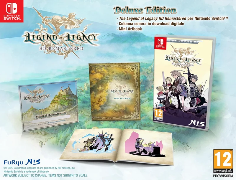 The Legend of Legacy HD Remastered Nintendo Switch Edizione Europea [PRE-ORDINE]