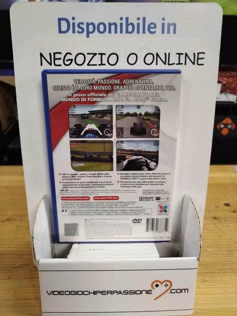 FORMULA ONE 05 PS2 (usato garantito)(versione italiana)