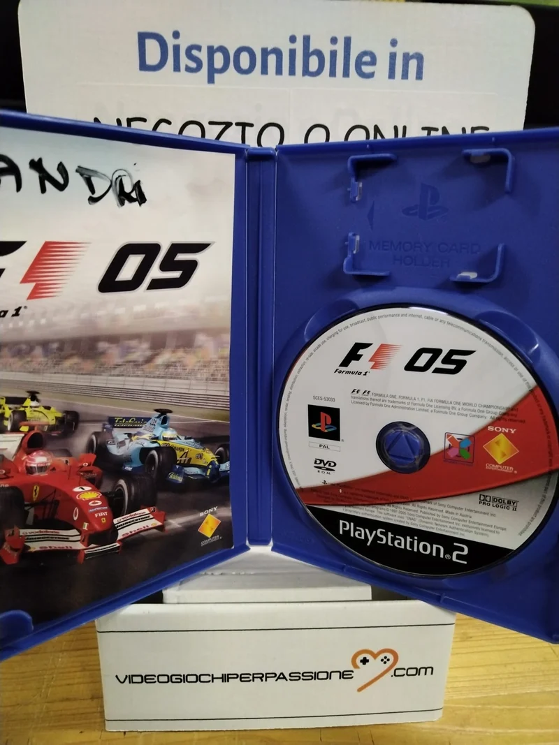 FORMULA ONE 05 PS2 (usato garantito)(versione italiana)