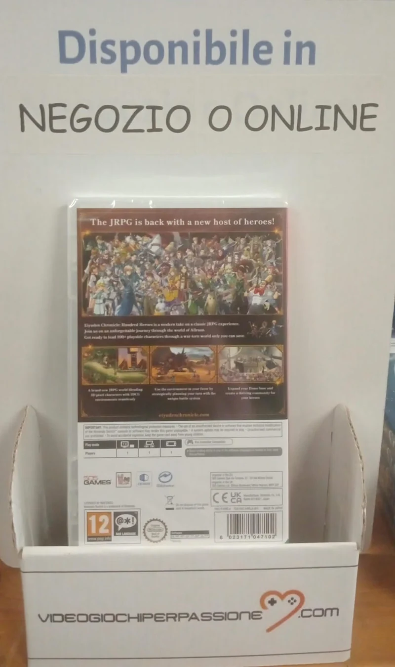 Eiyuden Chronicle Hundred Heroes Nintendo Switch Edizione Europea