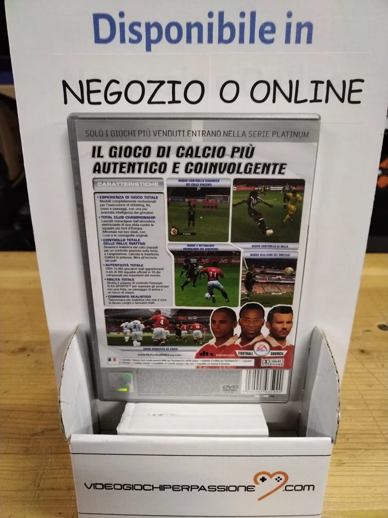 FIFA FOOTBALL 2003 PS2 (usato garantito)